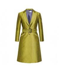 Richa Sharma - Hued Silk Long Coat - Lyst