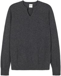 Salts - Split Crew Neck Sweater - Lyst