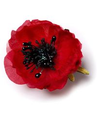 Helena Simon - The Poppy Floral Brooch - Lyst