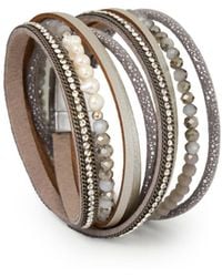 Saachi - Serilda Wrapped Bracelet - Lyst