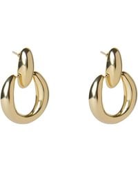 Argento Vivo - The Hollow Door Knocker Hoop - Lyst