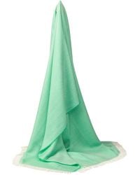Kinalba - Marquee Spring Herringbone Cashmere & Silk Stole - Lyst