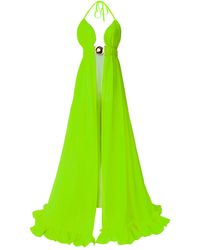 Ak Royalty Resortwear - Olivia Buckle Coverup Neon - Lyst