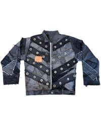 Zasta Studio - Shred Couture Studded Denim Jacket A - Lyst