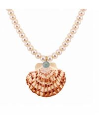 Lalinde - Captiva Pearl Necklace - Lyst