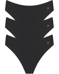 Nudea - The Organic Cotton Mini Brief Three Pack - Lyst