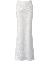 OW Collection - Selah Lace Maxi Skirt - Lyst