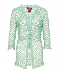 Andreeva - California Mint Handmade Crochet Shirt - Lyst
