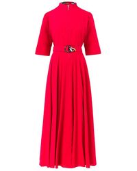 Winifred Mills - Winnie Tunic Maxi Linen Dress - Lyst