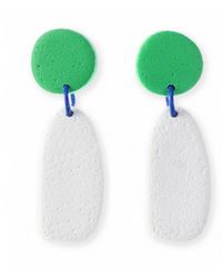By Chavelli - Miro Drop Earrings - Lyst