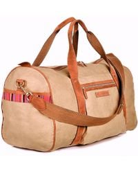 Koy Clothing - Neutrals Canvas Explorer Duffle Bag - Lyst