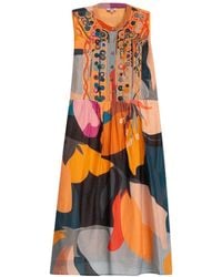 Niza - Wide Short Dress Naima - Lyst