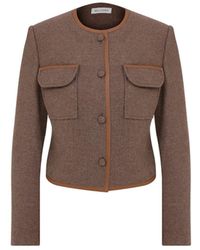 NAZLI CEREN - Irma Wool Jacket - Lyst