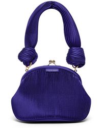 Lulu Guinness - Satin Plisse Lois Bag - Lyst