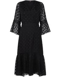 Rose & Nancy - Ivy Spot Midi Dress - Lyst