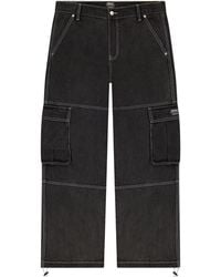 Wesc - Baggy Denim Cargo Pants - Lyst