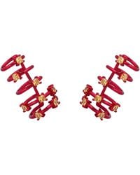 Lavani Jewels - Fuchsia Togusa Ear Cuff Earring - Lyst