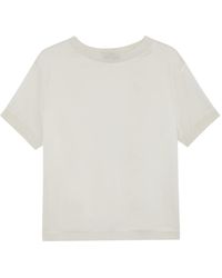 The Summer Edit - Cloe Silk T-Shirt - Lyst
