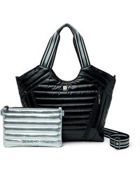 Think Royln - Puzzle Tote In Shiny - Lyst