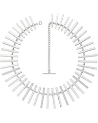 Lucy Quartermaine - Solid Sterling Large Key Necklace - Lyst