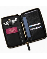 VIDA VIDA - Leather Travel Organiser Kindle Or Ipad Mini Size - Lyst