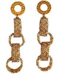 Iliana Arrazola - Bold Chunky Link Earrings - Lyst