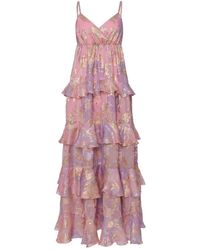 Anse Victorin - Carla Silk Dress - Lyst