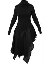 Metamorph - Long Asymmetrical Chiffon Tunic - Lyst