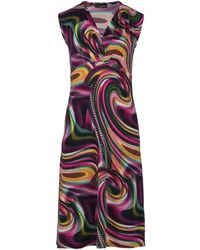 Conquista - Mulberry Stretch Jersey Empire Line Dress - Lyst