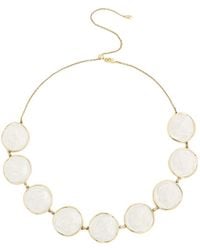 Retro Chic - Enamel Ripple Necklace - Lyst