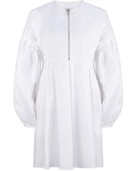 Dref - Eris Balloon Sleeve Dress - Lyst