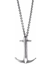 Anchor and Crew - Admiral Anchor Signature Necklace Pendant - Lyst