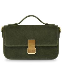 Apatchy London - The Flora Suede Bag - Lyst