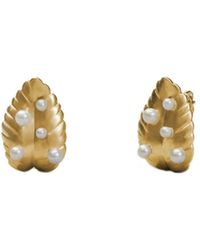 Onia - Lemon Leaf Earring - Lyst