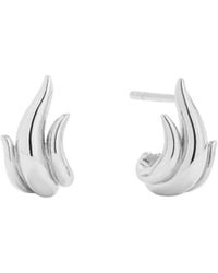 Vanhi - Flame Stud Earrings - Lyst