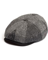 Dasmarca Hats - Aaron Harris Tweed Wool Cap With Earflaps - Lyst