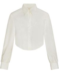 Folk Saint - Neutrals Marlowe Blouse - Lyst