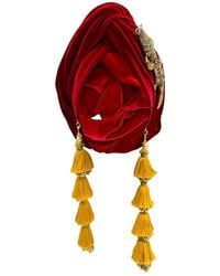 Julia Clancey - Miami Ruby Alligator Dorado Turban - Lyst