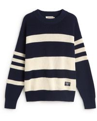 Thinking Mu - Organic Cotton Striped Sweater Santos - Lyst