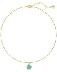 Cloud Haven - Paw Print Choker Necklace - Lyst