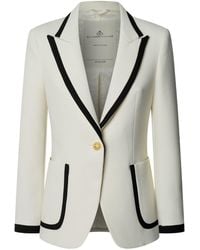 The Extreme Collection - Two-Tone Blazer With Piping Laurent - Lyst