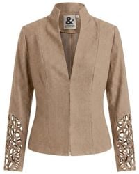 Taarach & Ampersand - Threadline Cocoon Jacket - Lyst