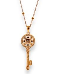 1610Istanbul - Istanbulite Key Swarovski Necklace - Lyst