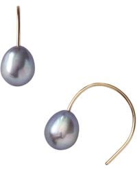 Bombyx House - Pearl Hook Earrings - Lyst