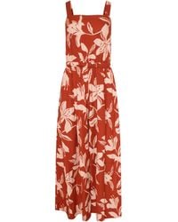 LAtelier London - Luisa Linen Culotte Jumpsuit - Lyst