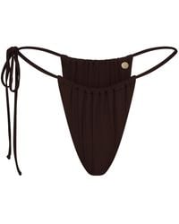 Marquise Swim - Bikini Bottom Canvas String - Lyst
