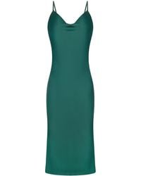 Urban Touch - Cowl Neck Satin Slip Cami Midi Dress _ - Lyst