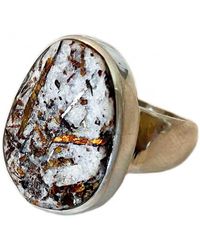 Glamrocks Jewelry - Astrophyllite Sterling One Of A Kind Ring - Lyst