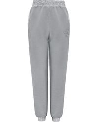 Mandragora - Cotton Sweatpants With Jacquard Detailing - Lyst