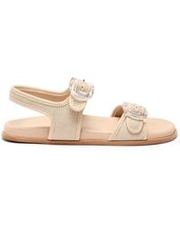 Naguisa - Neutrals Canet Taupe Mesh - Lyst